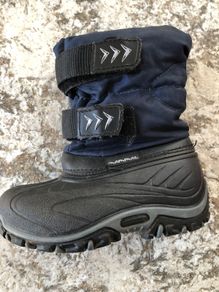 Winter Snow boots navy size 25