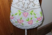 Ladies white dress handbag M&amp; S NEW with Tags