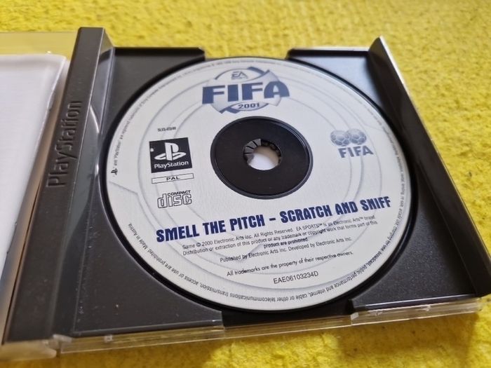 Fifa 2001  PlayStation1 Ps1 PlayStation2 Ps2 games Original