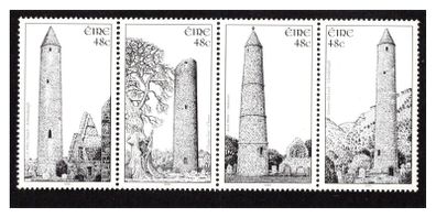 2005 Ireland Round Towers of Ireland Commemorative Stamps Mint Never Hinged (MNH)