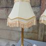 Vintage Brass Column Table Lamps Image 3