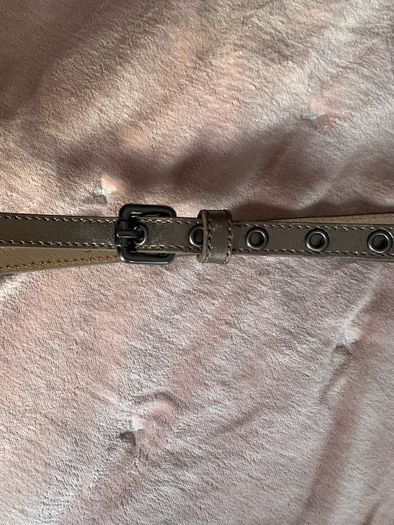 Leather belt