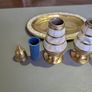 Vintage condiment set brass Image 5