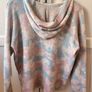 Lucy Nagle 100% cashmere hooded sweater. Image 4