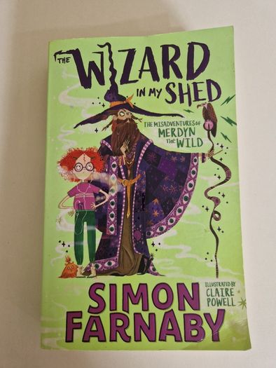 The Wizard In My Shed book by Simon Farnaby