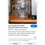 Rare Jack Daniel's 125 Anniversary Crystal Decanter Image 6