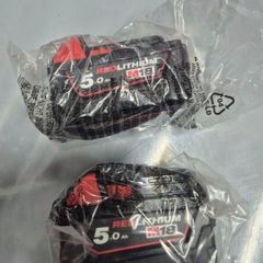 Milwaukee M18B5 5.0Ah Batteries x2
