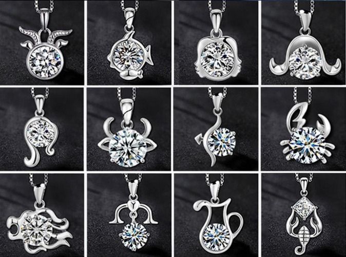 Crystal Zodiac Pendant