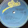 TED NUGENT Free for all original release vinyl record in vg+ condition Image 3