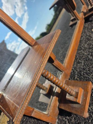 Vintage over mantle mirror