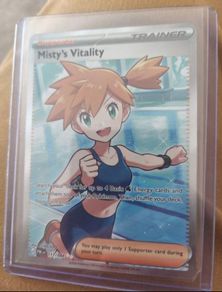 Pokemon Card Misty's Vitality