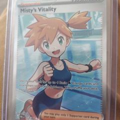 Pokemon Card Misty's Vitality