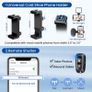 64'' Tripod for iPhone, Phone Tripod with Remote and Mobile Phone Stand for Filming, Aluminum Lightweight Travel Tripod for Samsung Smartphone/DSLR/Camera, Portable Extendable Camera Stand Image 2