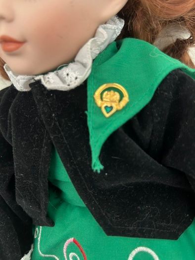 Vintage Porcelain Irish Dancer Doll