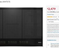 Miele Induction Hob 80cm KM7575 FR