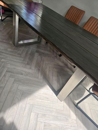 Walnut Kitchen Table 220cm
