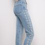 Pull&Bear eyelet high waist relaxed fit jeans size UK8 EU36 Perfect condition Postage included Image 3