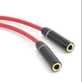 Y Splitter Cable 3.5 Mm 1 Male To 2 Dual Female Audio Cable For Earphone Headset Headphone MP3 MP4 Stereo Plug Adapter Jack Port Image 2