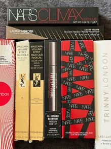 brand new full size, Smashbox, Lancome, YSL, Nars, Trinny London, benefit, Nars, Laura mercier Mascara