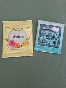Ukulele strings, unopened.
