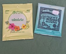 Ukulele strings, unopened.