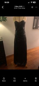 sequin evening dress