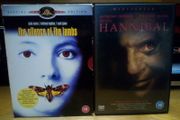 The Silence Of The Lambs + Hannibal Dvd Gory Cannibal Horror Anthony Hopkins