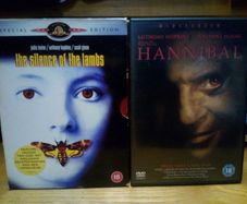 The Silence Of The Lambs + Hannibal Dvd Gory Cannibal Horror Anthony Hopkins