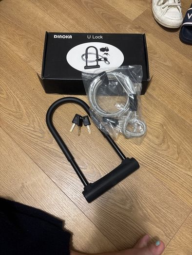 Brand New DINOKA Heavy Duty Bike U Lock with box