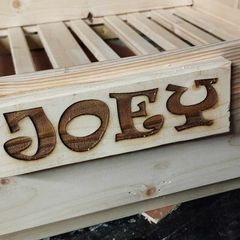 personalised dog bed
