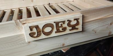 personalised dog bed
