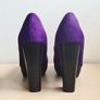 Purple Platform Heels Image 3