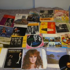 Vinyl various records ca. 55pcs