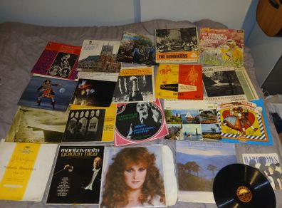 Vinyl various records ca. 55pcs