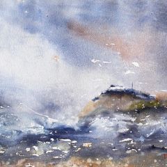 eagle Island Mayo watercolour
