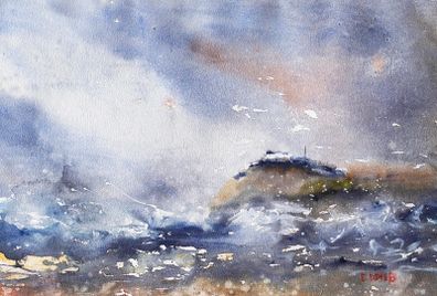 eagle Island Mayo watercolour