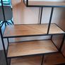 Shelving unit - metal and wood Image 2