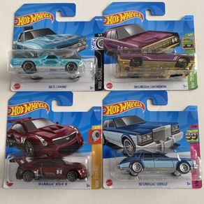 El Camino, Lincoln Continental, Cadillac ATS-V R/ Seville - Hot wheels