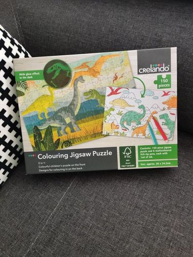 Colouring Jigsaw puzzle.Brand new 150 pieces