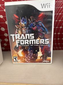 wii Nintendo Transformer's revenge of the fallen