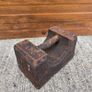 Vintage Cast Iron 25kg Weight Industrial Image 5