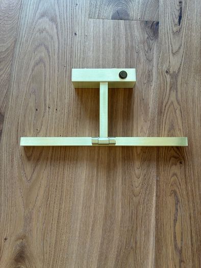 Corfu Satin Brass LED Picture Light - Unused