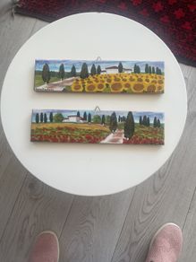 Tuscan Landscapes Hand made Ceramics