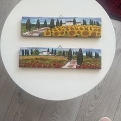 Tuscan Landscapes Hand made Ceramics