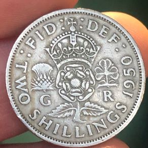 1950 Florin /Two Shillings George VI