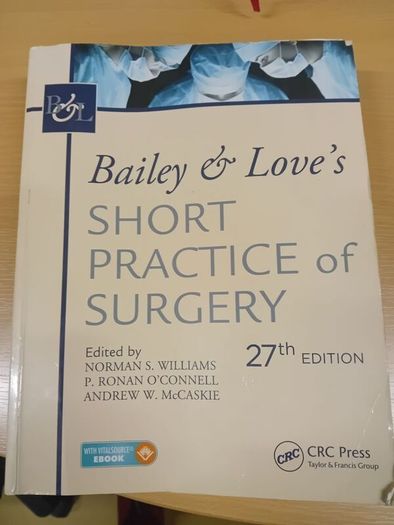 Short practice of surgery 27th edition