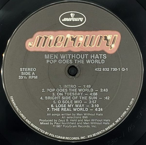 Men Without Hats  Pop Goes The World