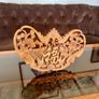 Unique Hand Carved Chinese Wood Plaque Good Fortune and Wealth Symbols Image 9