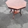 Edwardian table with a brilliant octagonal table top Image 7