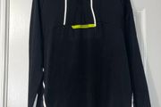 Black and Yellow McKenzie Tracksuit hoodie and tracksuit bottoms size Large